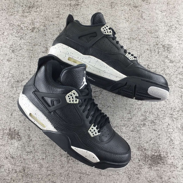 Authentic Air Jordan 4 Oreo